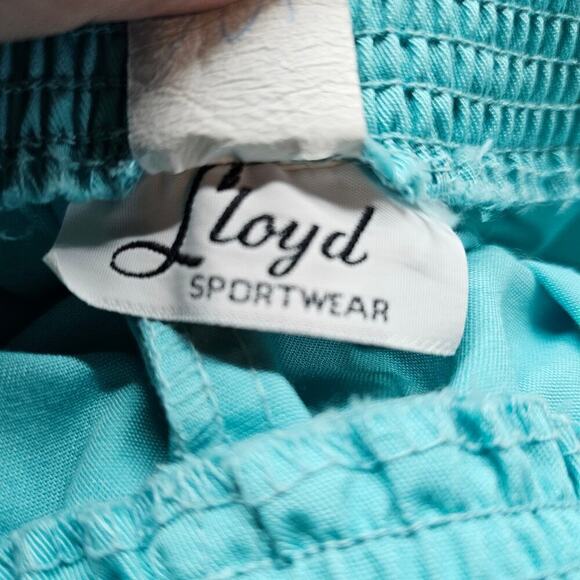 Vintage 70s Skirt Womens Size Large Blue Midi Preppy ALine Retro Coquette - Picture 7 of 8